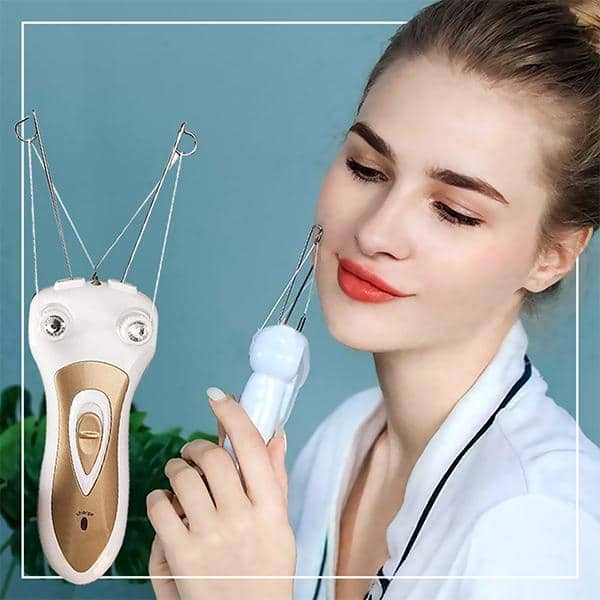 ماكينة كهربائية لنزع الشعر بالخيط - الصورة 2