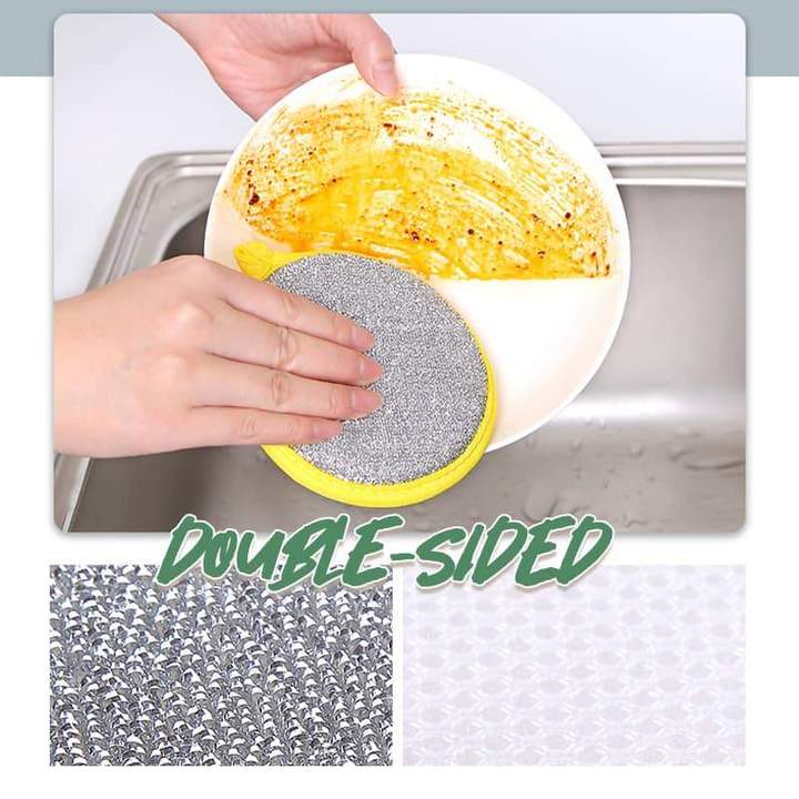 فرشاة غسل الصحون السحرية على الوجهين - الصورة 2