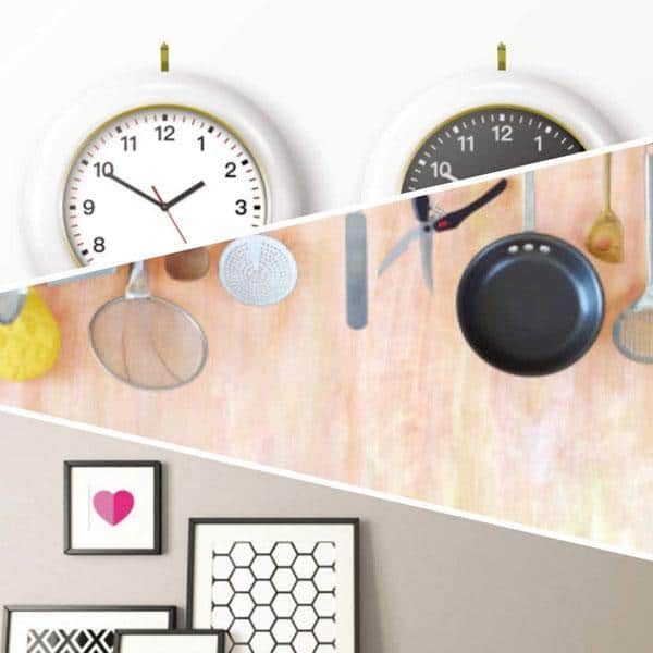 130 قطعة من شماعات الصور مع الأظافر - الصورة 2