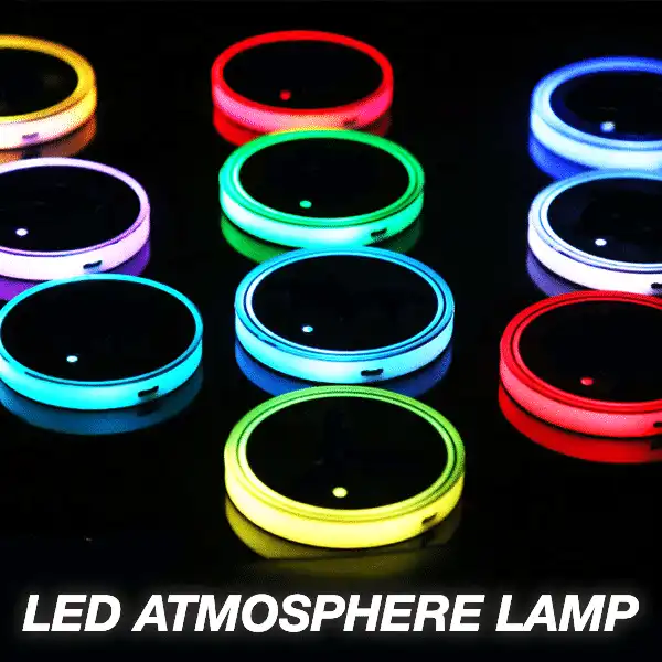 منصات حامل كأس السيارة LED - الصورة 3