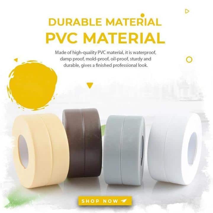 شريط إصلاح مقاوم للماء لمطبخ الحمام في حوض الاستحمام - الصورة 3