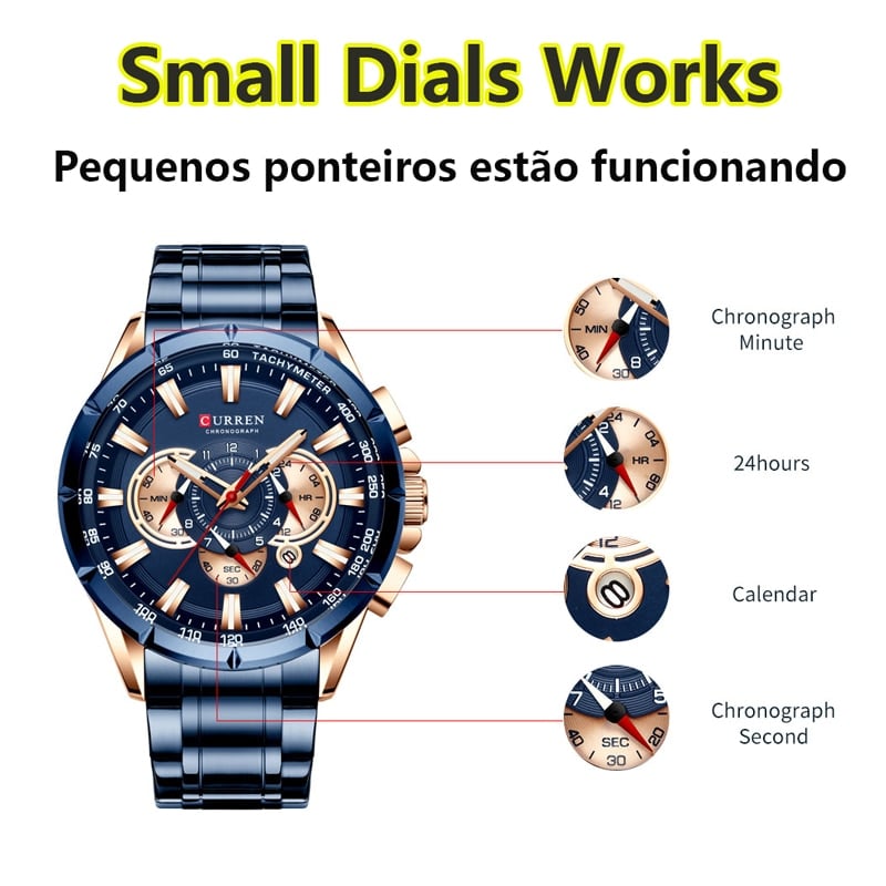 زين كورين 7757 كرونوغراف - الصورة 4