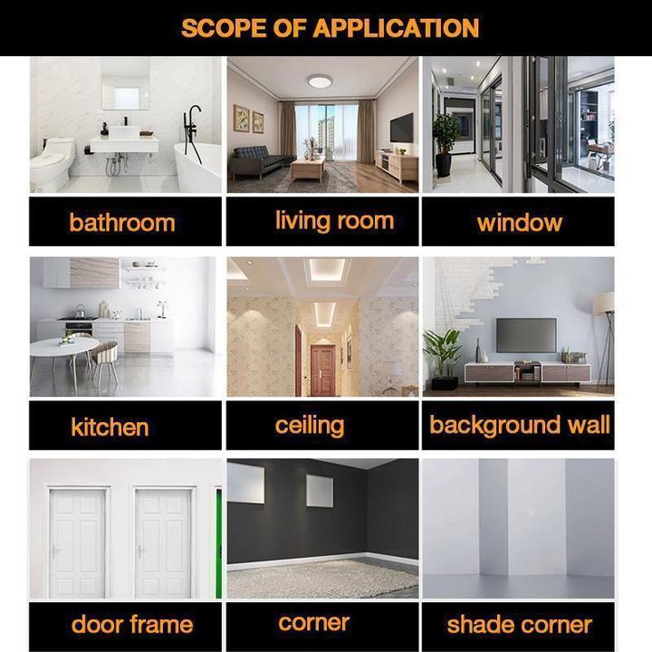 شريط فجوة مقاوم للعفن لبلاط السيراميك - الصورة 4