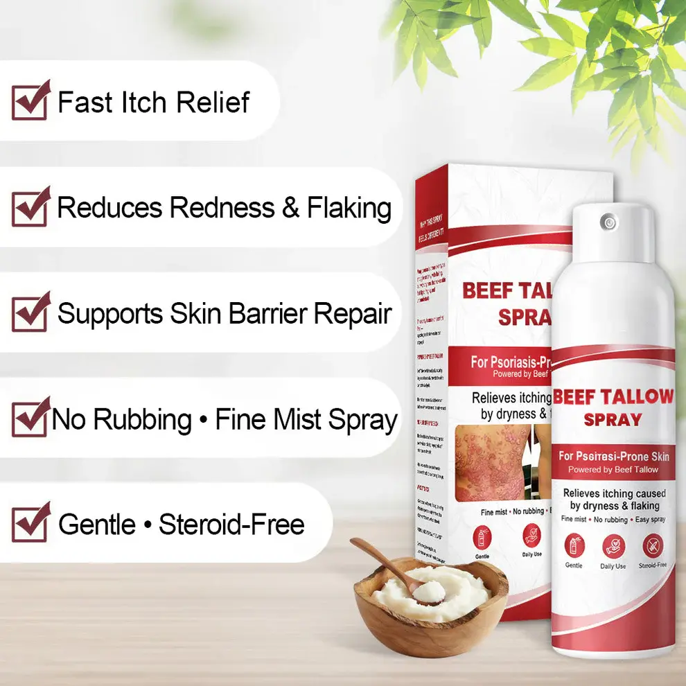 رذاذ الشحم البقري لعلاج الصدفية والحكة والصدفية - الصورة 4