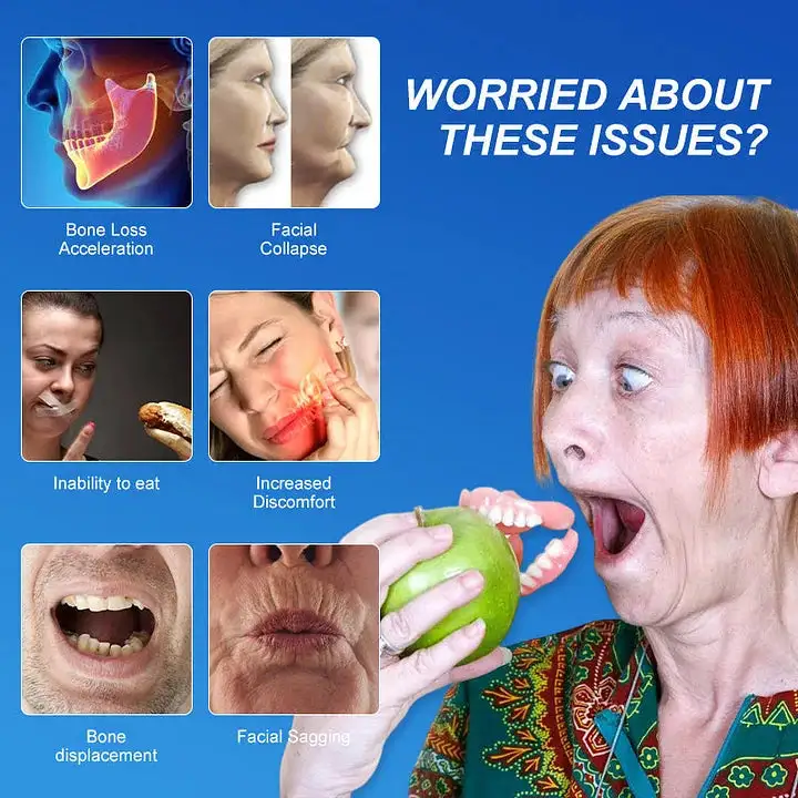 طقم أسنان طبي كامل مع شفط قوي - الصورة 4